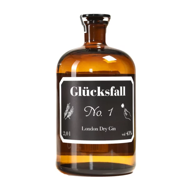 Glücksfall No. 1 Apotheker Flasche 2 ltr.